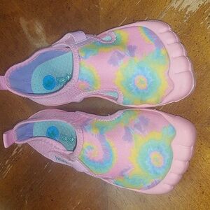 Newtz tie dye water shoes